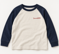 Sevin & Roe Raglan Navy Blue Long Sleeve